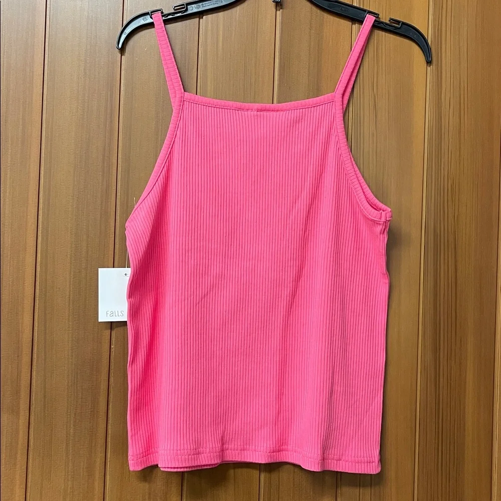 Falls Creek Girl’s Flamingo Ribbed Tank Top NWT Size XL (14-16)